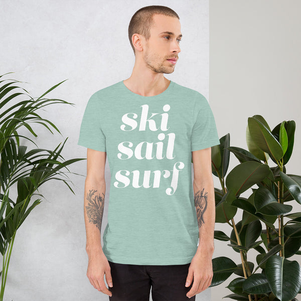 Ski Surf Sail T-Shirt